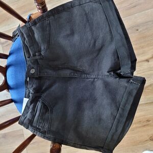 Forever 21 Black Jean Shorts